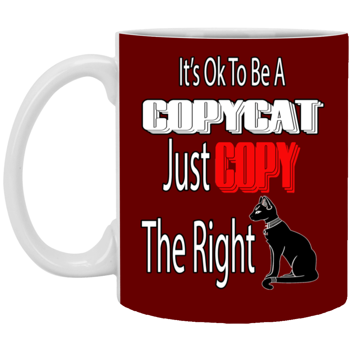 Copycat-11oz White Mug