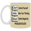 Ctrl-Alt-Del-11oz White Mug