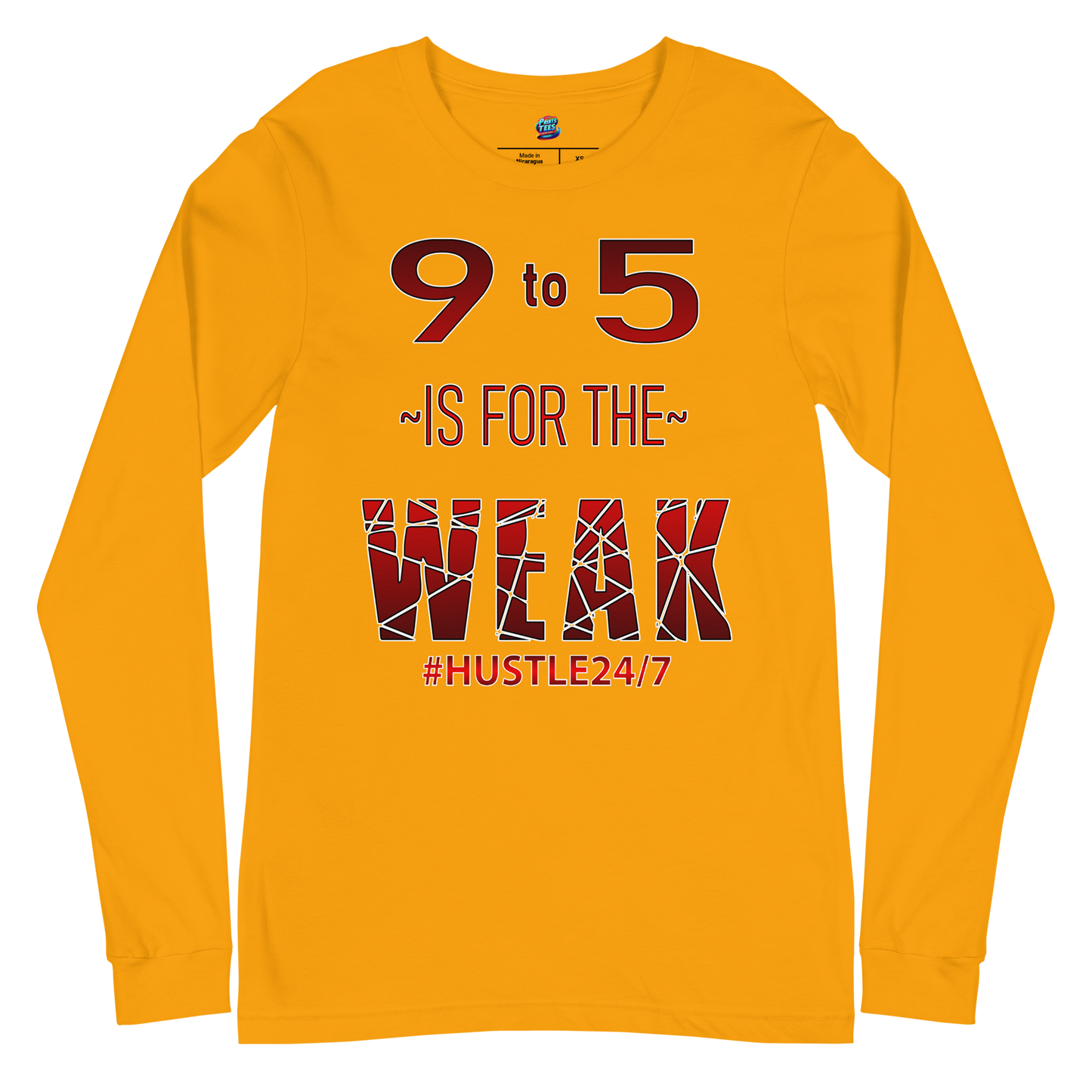 9 to 5-Long Sleeve Premium Tee