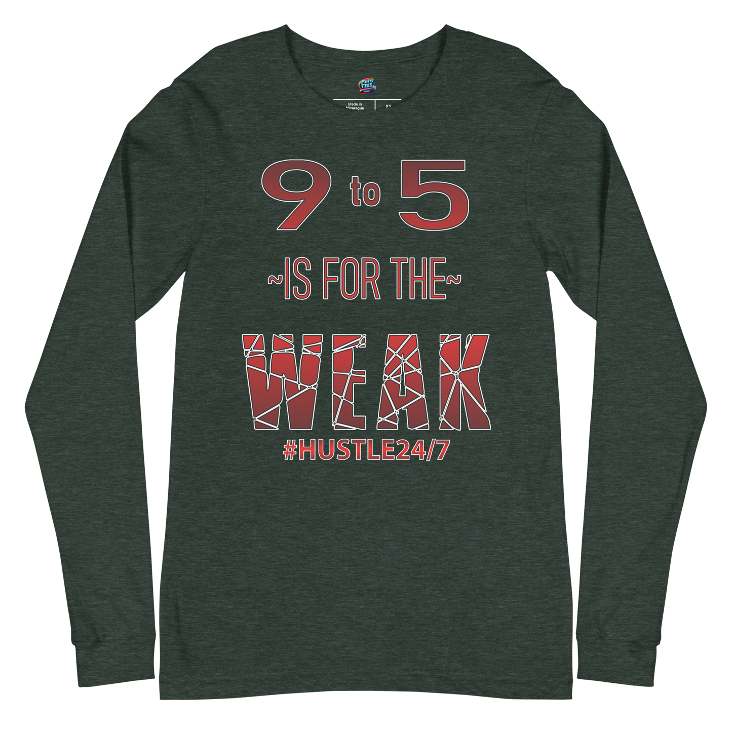 9 to 5-Long Sleeve Premium Tee