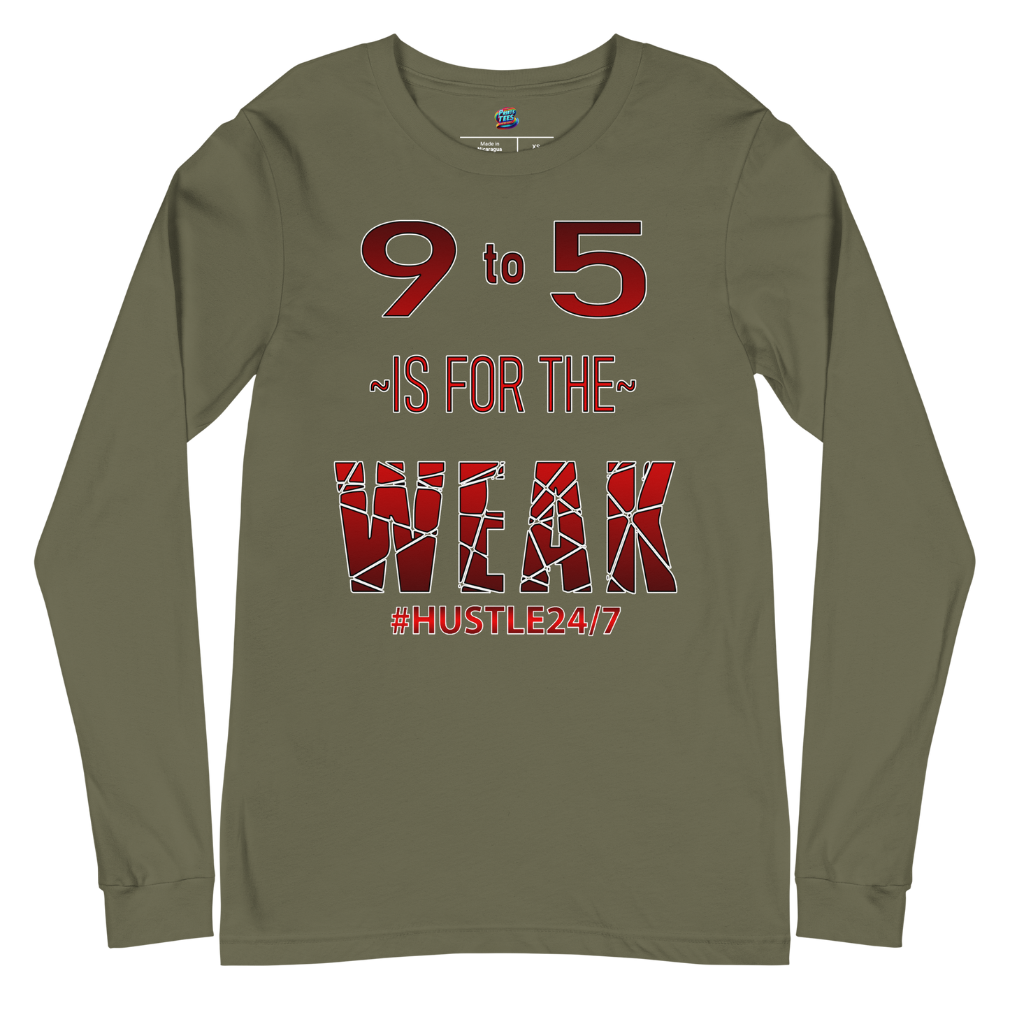 9 to 5-Long Sleeve Premium Tee